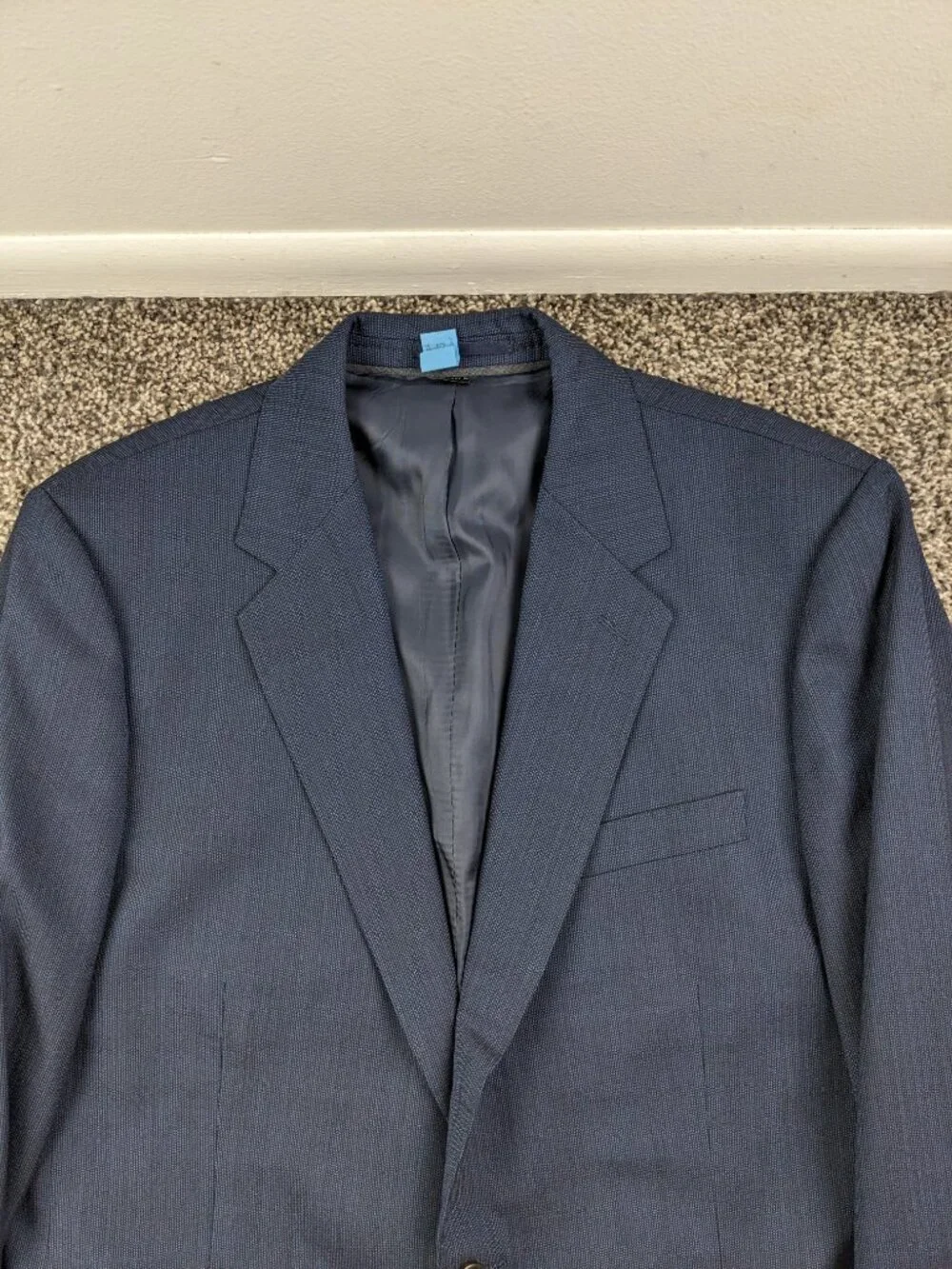 2020 J Crew Suit Ludlow 42R Slim Fit Four Season Wool Mini Herringbone 36x30